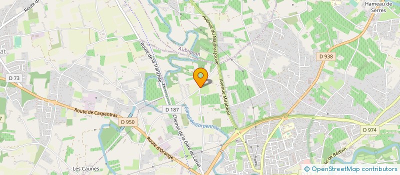 localisation de l'entreprise MONSIEUR SIFFREIN MEFFRE à CARPENTRAS