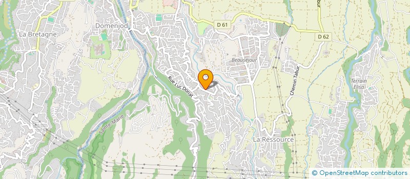 localisation de l'entreprise MONSIEUR SIGEBERT NAUCHE  SAINTE MARIE