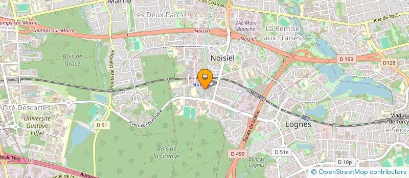 localisation de l'entreprise MONSIEUR SIGFRIED DEMBET FATRANE à NOISIEL