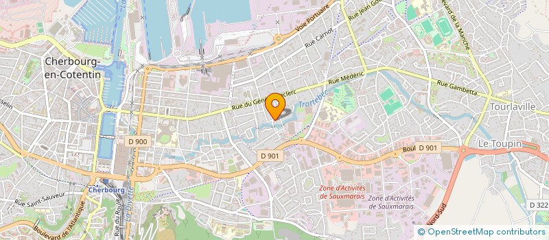 localisation de l'entreprise MONSIEUR SIIMON HEBERLE  CHERBOURG-EN-COTENTIN