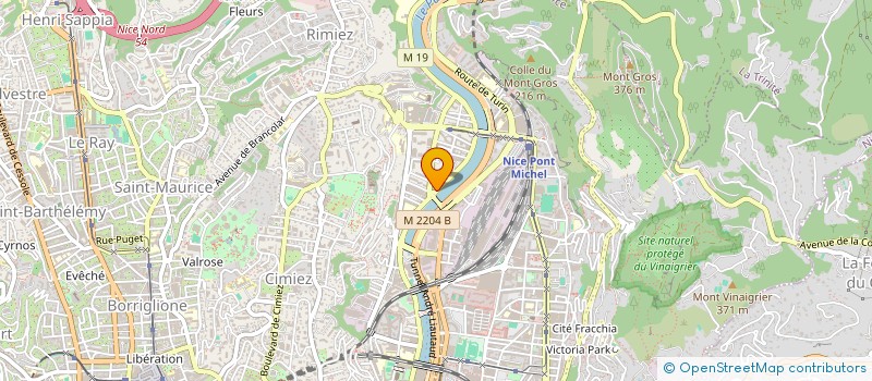localisation de l'entreprise MONSIEUR SIJIE YIN à NICE