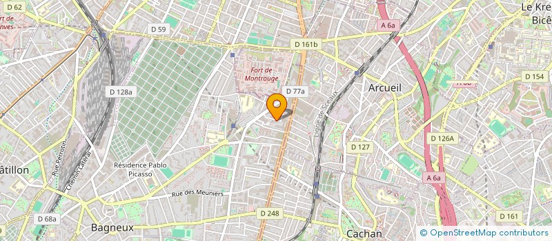 localisation de l'entreprise MONSIEUR SIKHOU KANOUTE à BAGNEUX