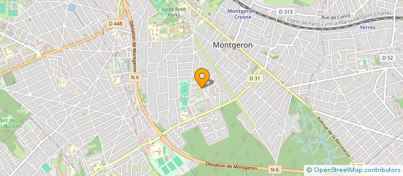 localisation de l'entreprise MONSIEUR SIKOU SARAMBOUNOU à DRAVEIL