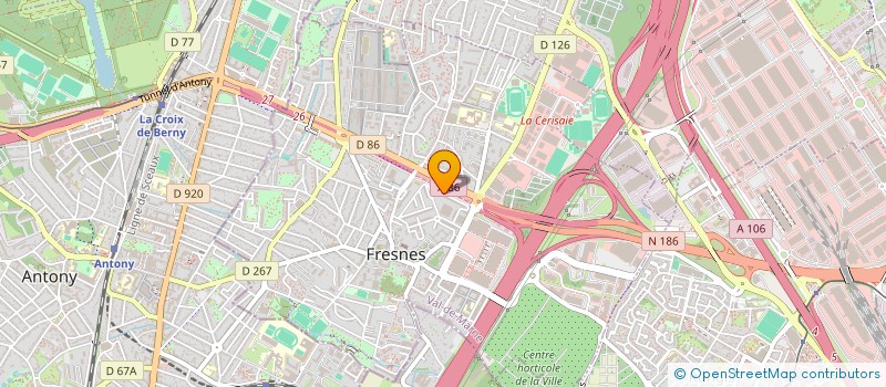 localisation de l'entreprise MONSIEUR SILAIMANE DRAME  FRESNES