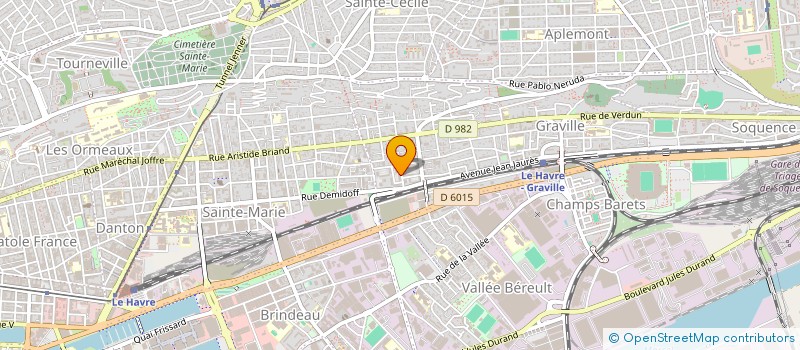 localisation de l'entreprise MONSIEUR SILAMAKAN CAMARA à LE HAVRE