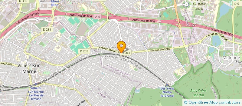 localisation de l'entreprise MONSIEUR SILAS ALAMELAMA  NOISY-LE-GRAND