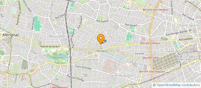 localisation de l'entreprise MONSIEUR SILAS BRIMBOTE  BORDEAUX