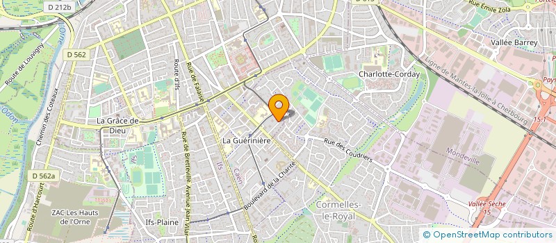 localisation de l'entreprise MONSIEUR SILAS LECHAFFETOIS à CAEN