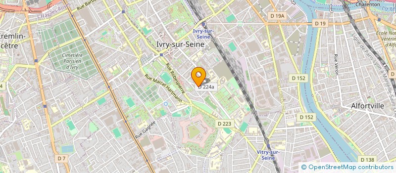 localisation de l'entreprise MONSIEUR SILAS MARTINS GAMA  IVRY-SUR-SEINE