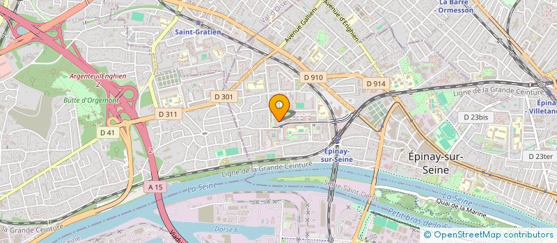 localisation de l'entreprise MONSIEUR SILEYE FALL à EPINAY-SUR-SEINE