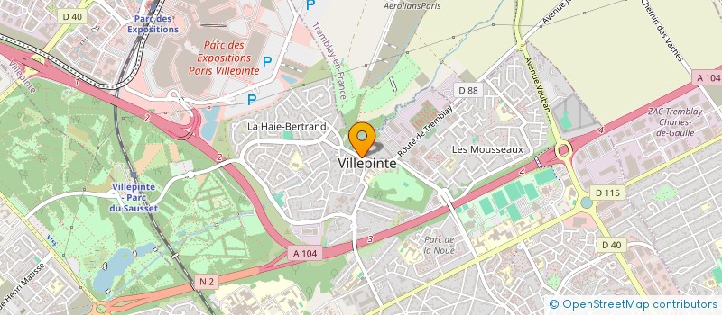 localisation de l'entreprise MONSIEUR SILIMAN MAREGA à VILLEPINTE