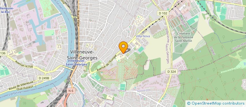 localisation de l'entreprise MONSIEUR SILLY CAMARA  VILLENEUVE-SAINT-GEORGES