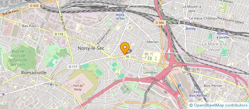 localisation de l'entreprise MONSIEUR SILLY DRAME à NOISY LE SEC