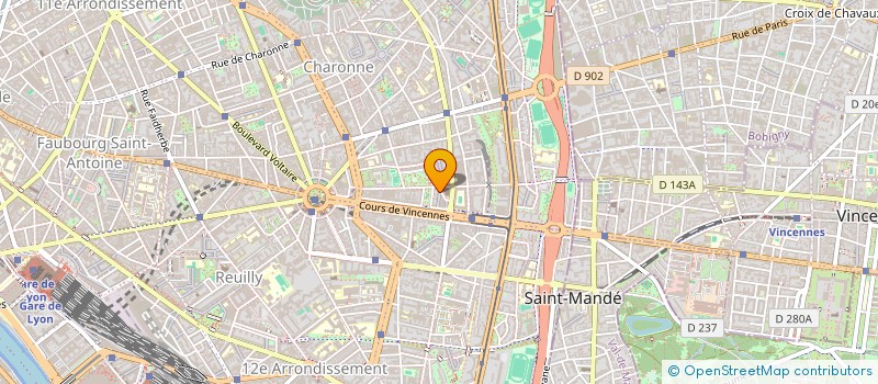 localisation de l'entreprise MONSIEUR SILLY KONATE GANDEGA  PARIS