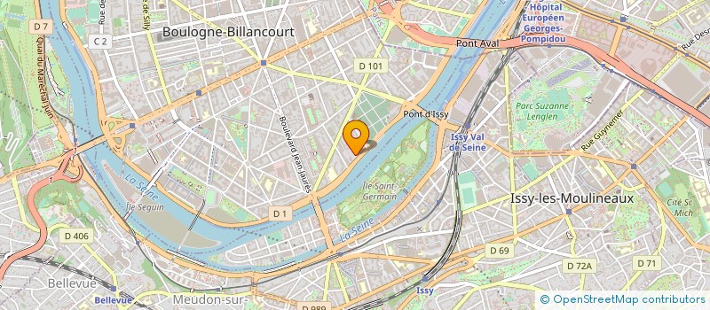 localisation de l'entreprise MONSIEUR SILMAN WASSA à BOULOGNE-BILLANCOURT