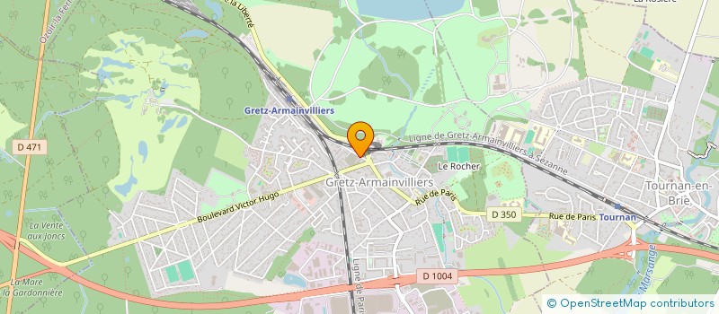 localisation de l'entreprise MONSIEUR SILMANRONI ACAR  GRETZ-ARMAINVILLIERS