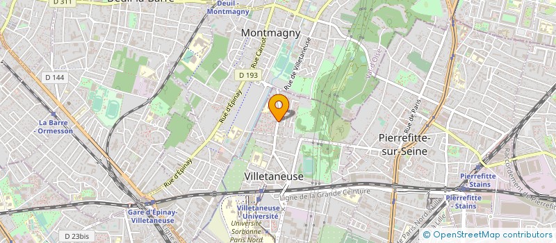 localisation de l'entreprise MONSIEUR SILONGNONGNE TRAORE à VILLETANEUSE