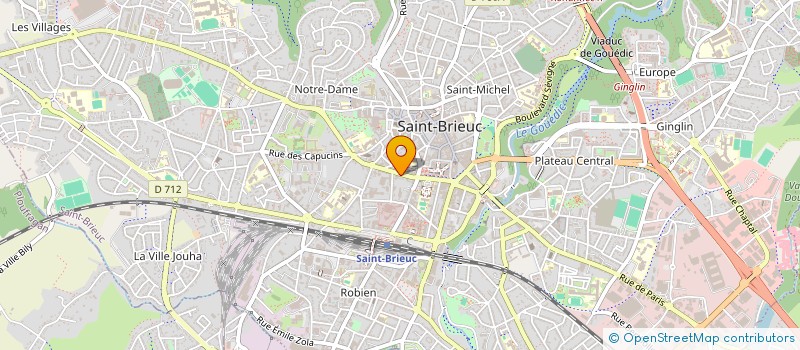 localisation de l'entreprise MONSIEUR SILOUANE CORBEL à SAINT-BRIEUC