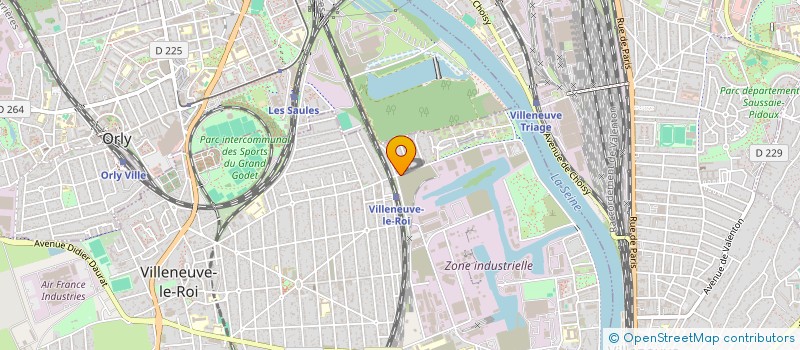 localisation de l'entreprise MONSIEUR SILVA BRUNNO  VILLENEUVE-LE-ROI