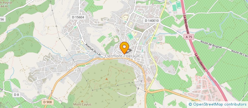 localisation de l'entreprise MONSIEUR SILVAN HILAIRE  CLERMONT-L'HERAULT