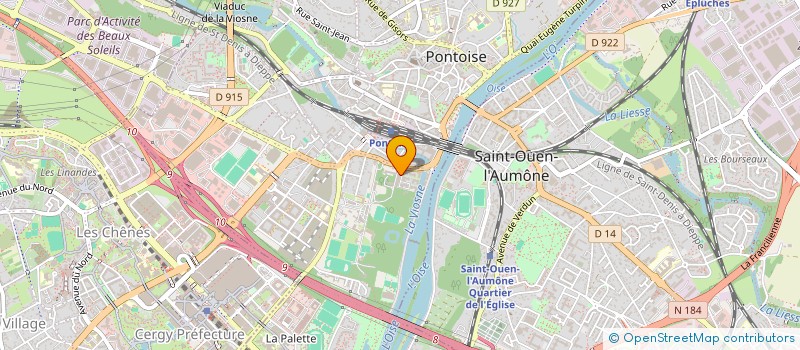 localisation de l'entreprise MONSIEUR SILVAN ILIC  PONTOISE