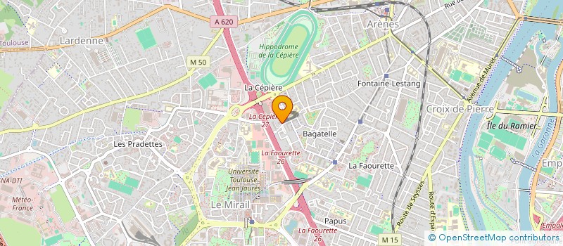 localisation de l'entreprise MONSIEUR SILVANO CADONI à TOULOUSE