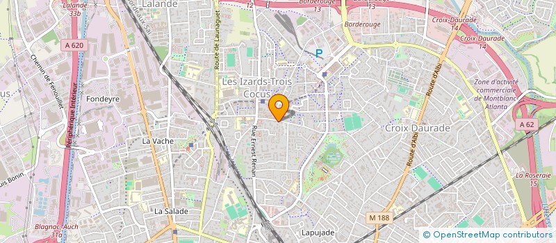 localisation de l'entreprise MONSIEUR SILVANO FREDAY ERHAIGHEWU à TOULOUSE