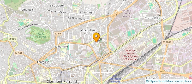 localisation de l'entreprise MONSIEUR SILVER ADEMI  CLERMONT-FERRAND