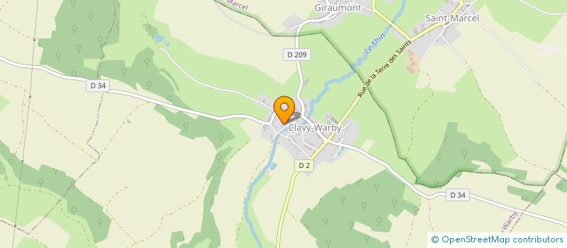 localisation de l'entreprise MONSIEUR SILVER LELONG à CLAVY-WARBY