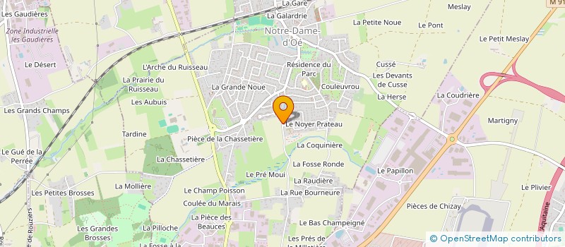 localisation de l'entreprise MONSIEUR SILVER LOUNISSI  NOTRE-DAME-D'OE