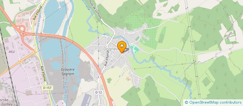 localisation de l'entreprise MONSIEUR SILVERE BALLET  LONGCHAMP