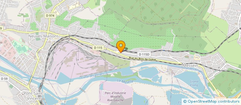 localisation de l'entreprise MONSIEUR SILVERE BONHOMME  MESSEIN