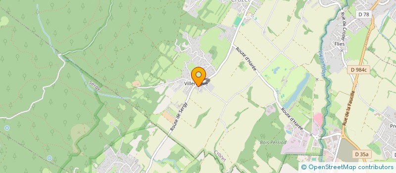 localisation de l'entreprise MONSIEUR SILVERE JULES JEREMI DEVRED à CROZET