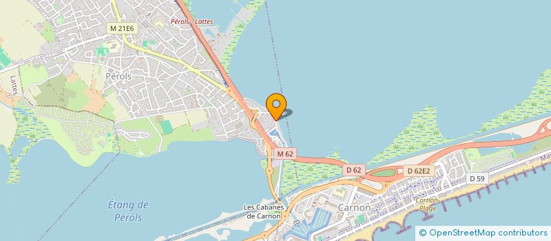 localisation de l'entreprise MONSIEUR SILVERE SCANNAVINO  PEROLS