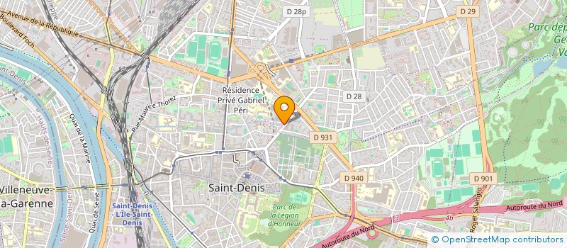 localisation de l'entreprise MONSIEUR SILVERE WEISS à SAINT-DENIS