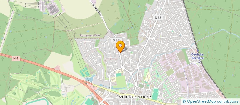 localisation de l'entreprise MONSIEUR SILVERIO PEDROSA à OZOIR-LA-FERRIERE