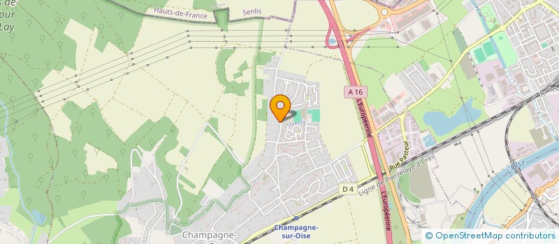 localisation de l'entreprise MONSIEUR SILVERIO TEIXEIRA à CHAMPAGNE-SUR-OISE