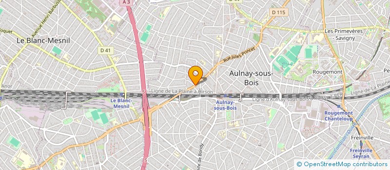 localisation de l'entreprise MONSIEUR SILVI POPESCU à AULNAY-SOUS-BOIS