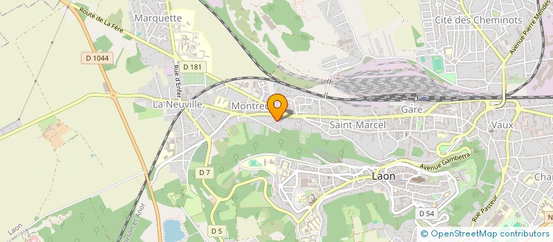 localisation de l'entreprise MONSIEUR SILVI YORDANOV à LAON