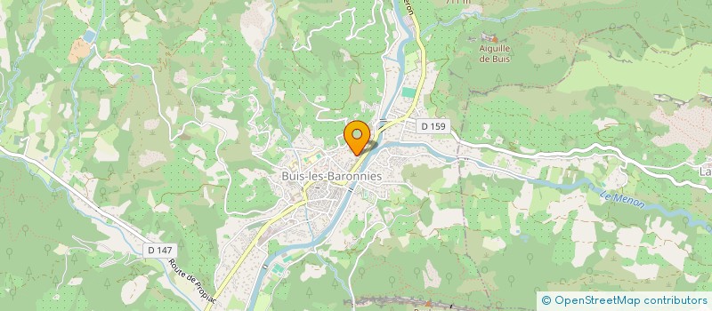 localisation de l'entreprise MONSIEUR SILVIAN CHIRIAC  BUIS-LES-BARONNIES