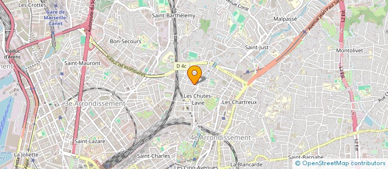 localisation de l'entreprise MONSIEUR SILVIEN BADEA à MARSEILLE