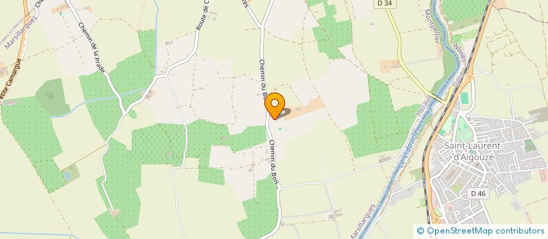 localisation de l'entreprise MONSIEUR SILVINO NUNES MARTINS  MARSILLARGUES