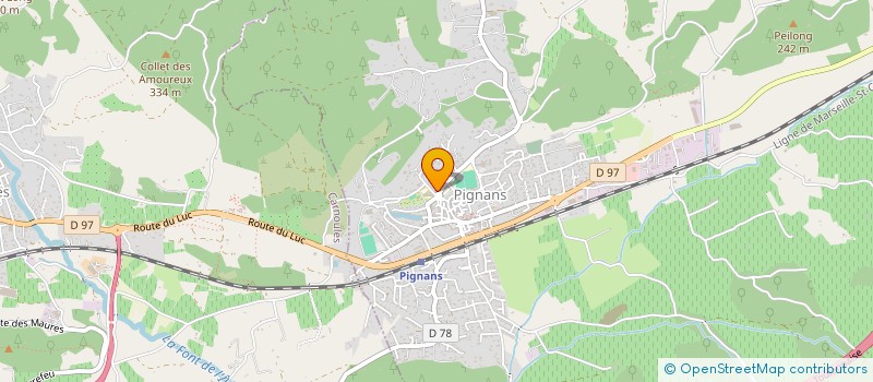 localisation de l'entreprise MONSIEUR SILVIO BALDONI  PIGNANS