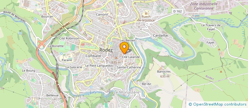 localisation de l'entreprise MONSIEUR SILVIO CHABOCHE  RODEZ