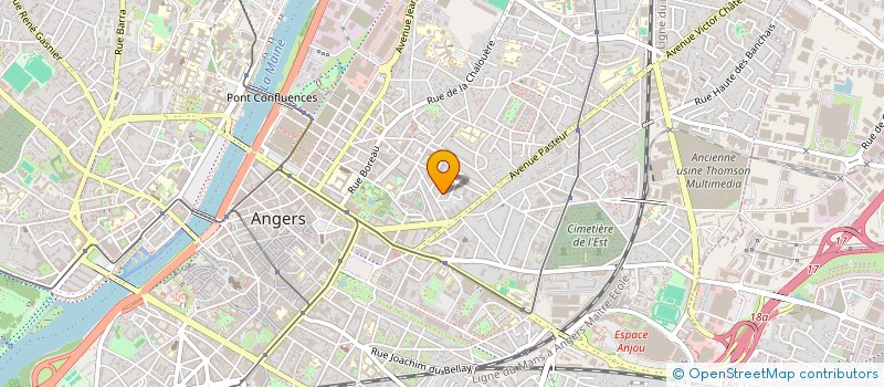 localisation de l'entreprise MONSIEUR SILVIO CRESCOLI à ANGERS