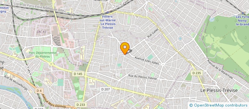localisation de l'entreprise MONSIEUR SILVIO DE ALMEIDA LOPES à CHAMPIGNY-SUR-MARNE