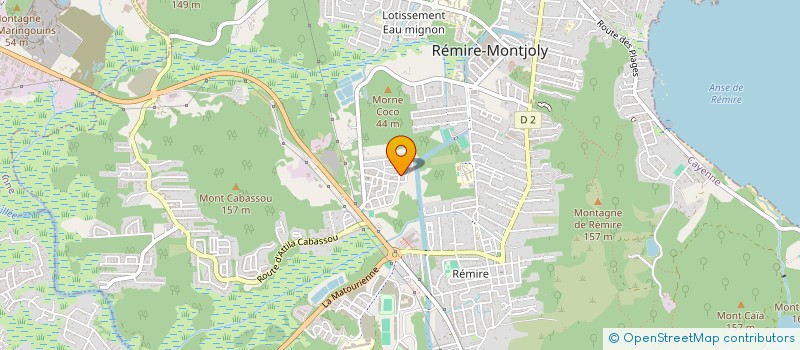 localisation de l'entreprise MONSIEUR SILVIO DOS SANTOS TEIXEIRA  REMIRE-MONTJOLY