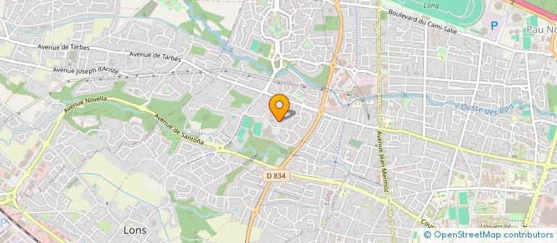 localisation de l'entreprise MONSIEUR SILVIO LOPES  LONS