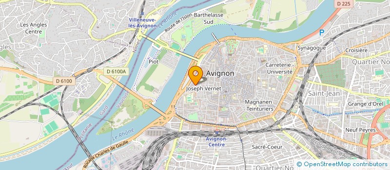 localisation de l'entreprise MONSIEUR SILVIO MARTINI  AVIGNON