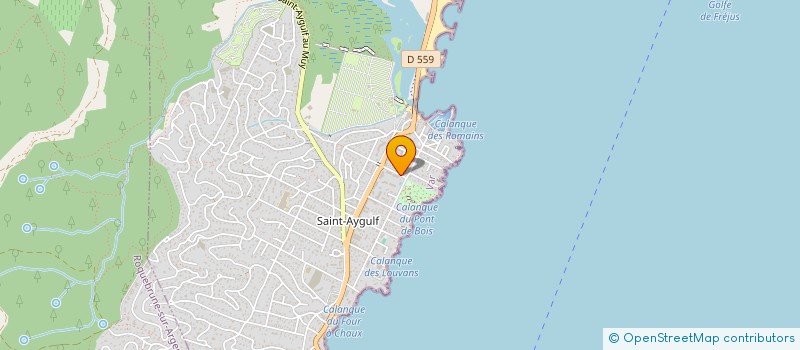 localisation de l'entreprise MONSIEUR SILVIO PALUMBO à FREJUS